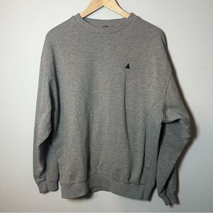ASOS DESIGN Premium Oversized Crewneck Men’s M Heather Gray Pullover Sweatshirt
